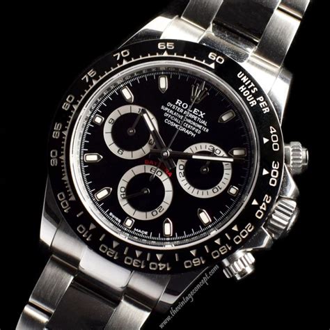 rolex daytona 116 500 in black|rolex daytona black price.